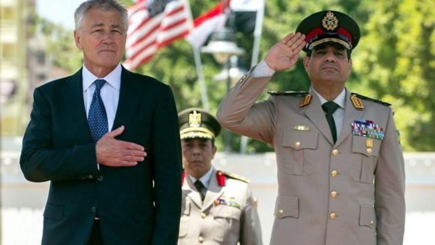 تشاك هاجل: هذا ما قاله لي السيسي بعد فض رابعة