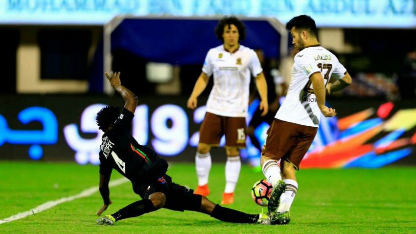 بالفيديو| كهربا يقود اتحاد جدة للفوز على الاتفاق برباعية
