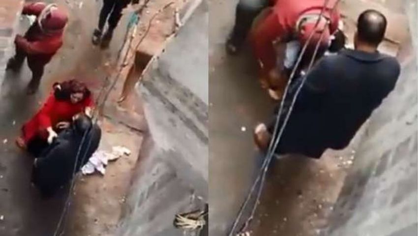 تجريد رضيعة من ثيابها ومحاولة حرقها.. إلى أين انتهت القصة؟