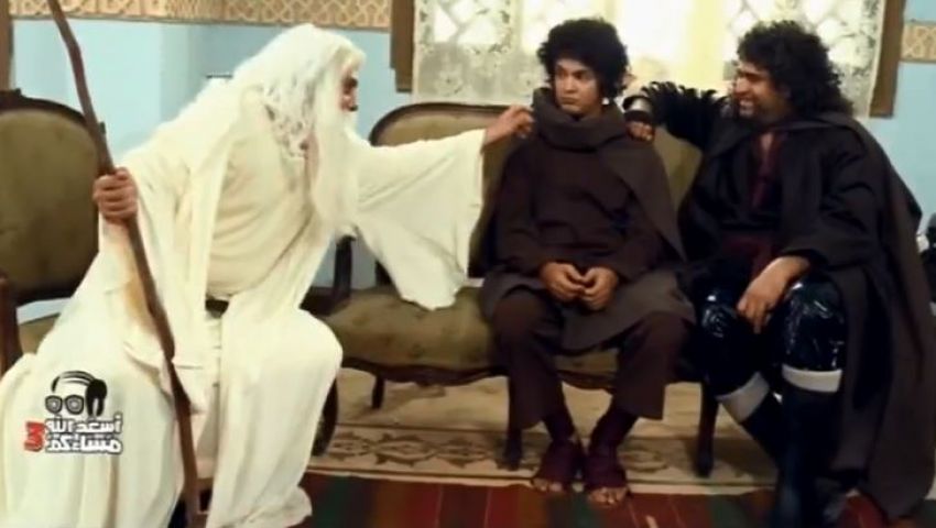 فيديو.. أبو حفيظة يقدم النسخة المصرية من فيلم مملكة الخواتم