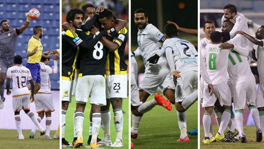 6 أرقام من الجولة 22 بالدوري السعودي