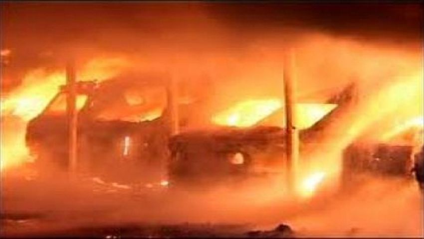 موظف يتهم جاره بإحراق حظيرته في المنوفية