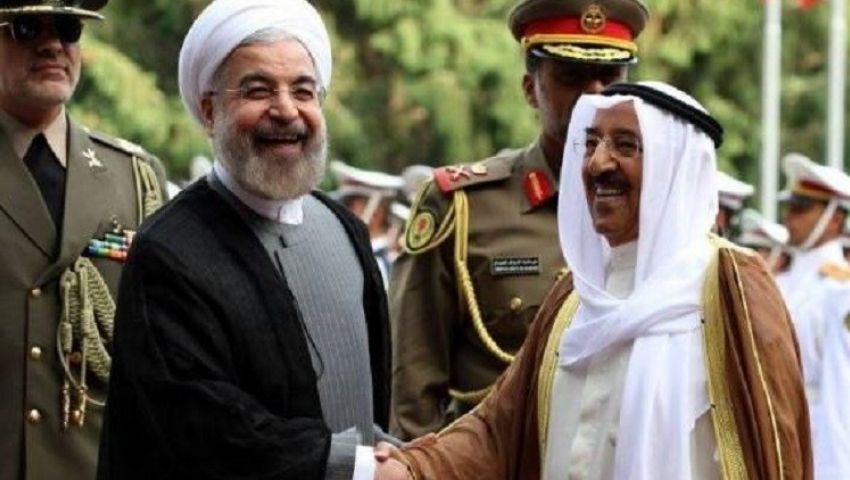 أمير الكويت يهنئ روحاني بإعادة انتخابه