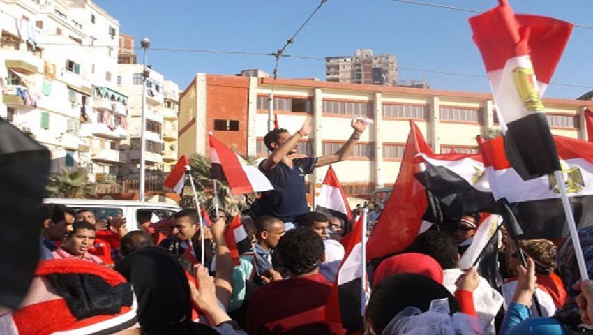 سبع مسيرات لسحب الثقة من مرسي بالإسكندرية  