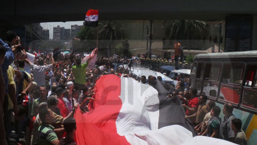 مسيرة الاستقامة تصل إلى النهضة