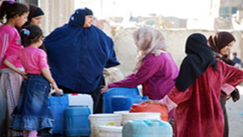 65 ألف مواطن يعيشون بدون مياه منذ 5 أيام بالمنوفية