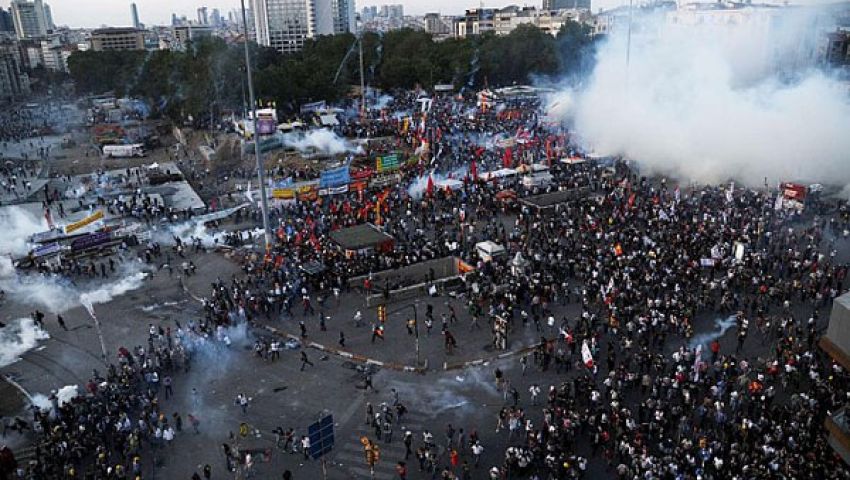 715 معتقلا خلال احتجاجات منتزه غيزي في تركيا
