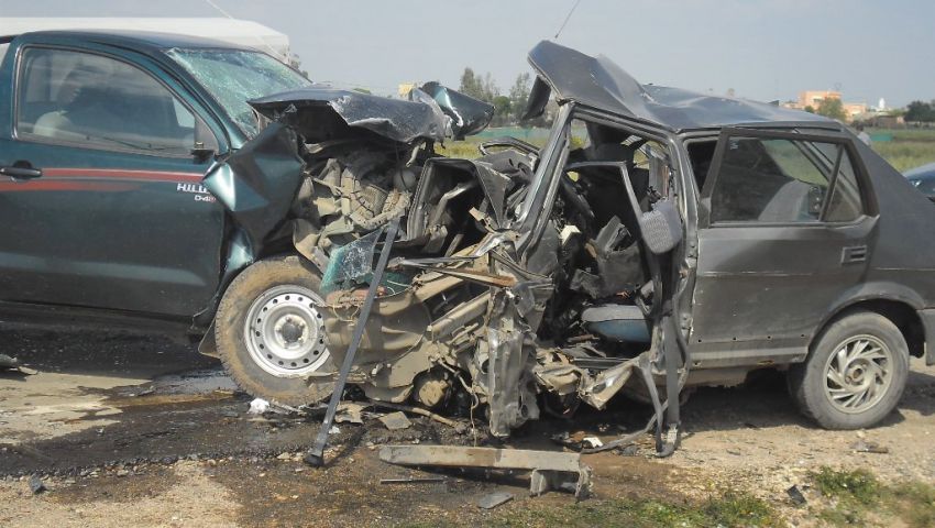 الصحة: وفاة شخصين و إصابة ١٢ آخرين فى حادث بالإسماعيلية