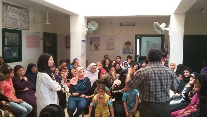 صحة المنيا.. حملة للتوعية من روماتيزم القلب  للأطفال في القرى