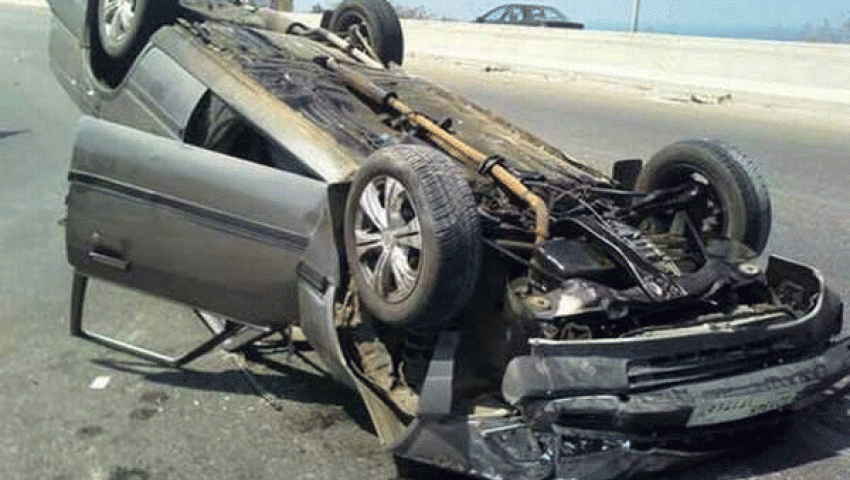 مصرع ربة منزل وإصابة 9 آخرين فى انقلاب سيارة بشبرا 