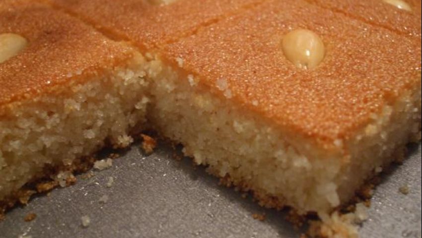 طريقة عمل البسبوسة