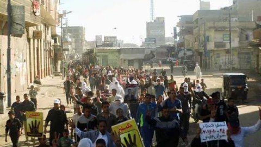 القبض على 4 معارضين في مسيرة بحوش عيسى