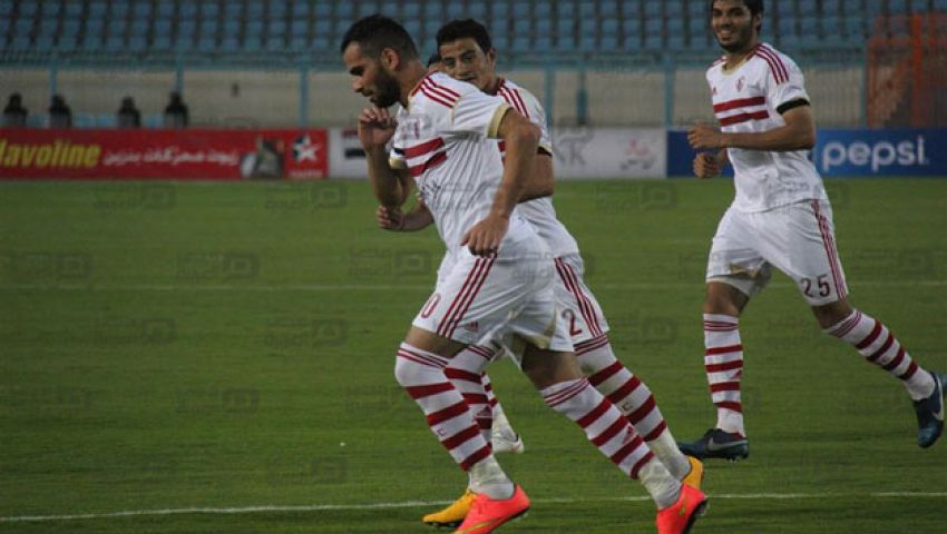 أحمد عيد: سعيد بهدفي الـ80 فى الدوري