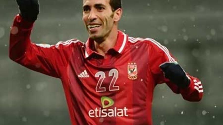أبو تريكة يحضر موقعة آنفيلد