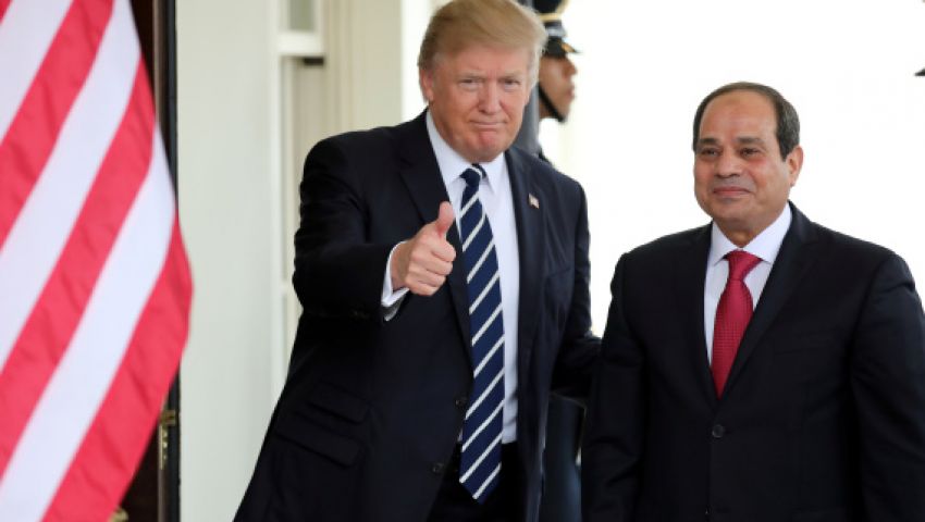 تعرف على تفاصيل الاتصال الهاتفي بين ترامب والسيسي