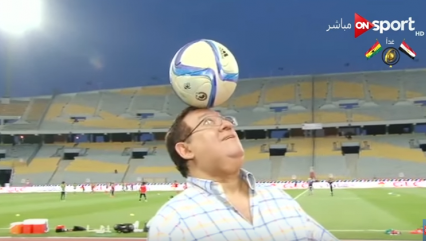 فيديو.. حازم الهواري يكشف سبب لقطته الطريفة في مران المنتخب