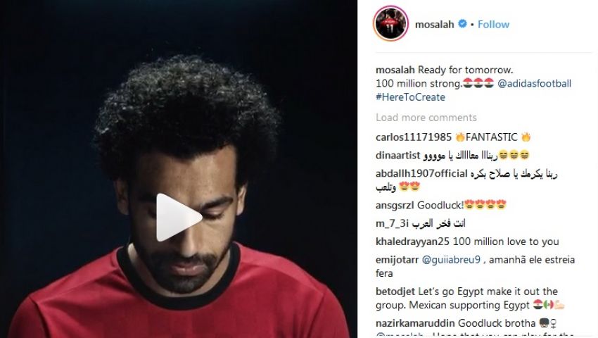 فيديو| محمد صلاح مطمئنًا المصريين: «أنا أقوى بـ100 مليون»