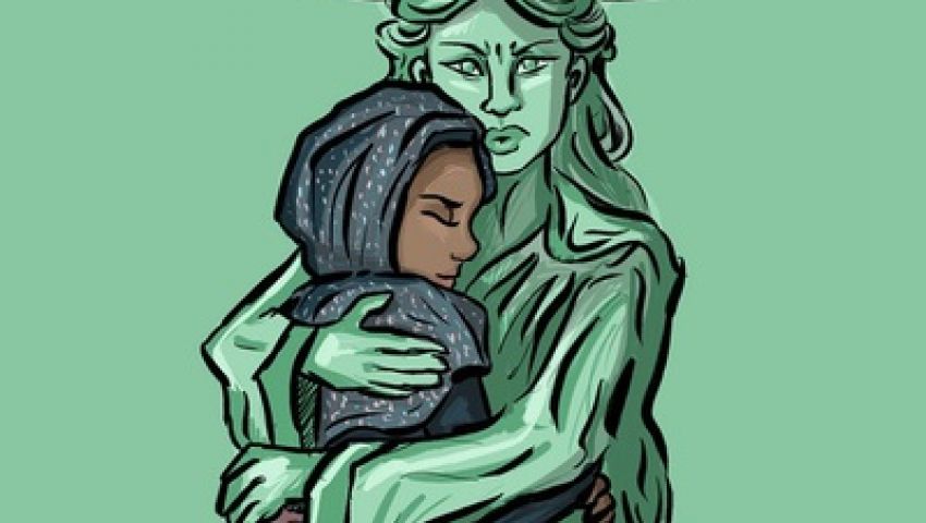 حظر المسلمين.. الكاريكاتير ينتفض ضد ترامب