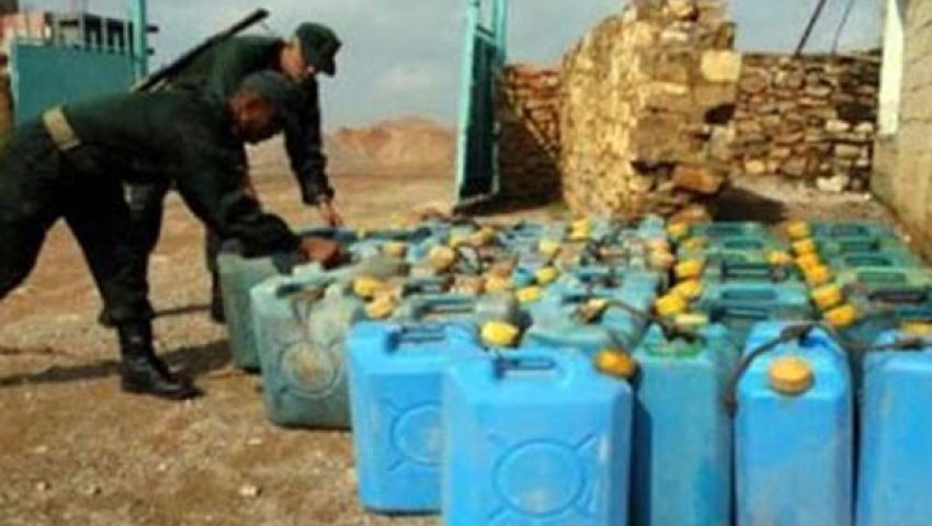 ضبط 2000 لتر سولار أثناء تهريبها بالفيوم