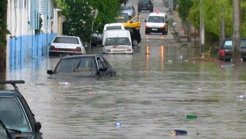 الحكومة التونسية تتفقد أضرار فيضانات جندوبة