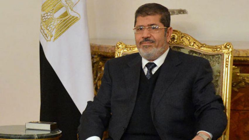 مرسي لمؤيديه: احرصوا على السلمية.. ولا حوار مع  الانقلاب