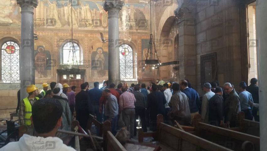 أمنيون:تفجير  الكنيسة البطرسية محاولة لضرب مصر سياسيا