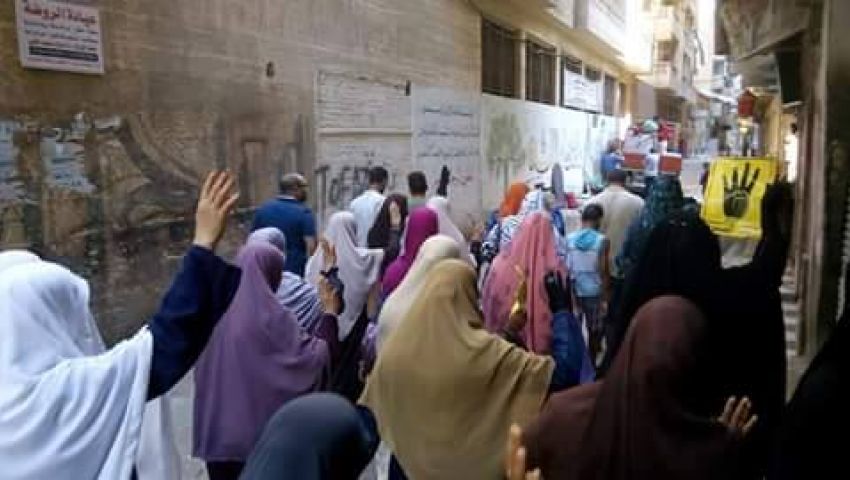 لبيك يا أقصى.. شعار مسيرات الإخوان بالإسكندرية