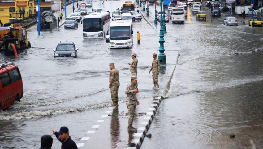 قناة أمريكية: الأمطار الغزيرة في مصر دائمًا ما تثير هذه التساؤلات