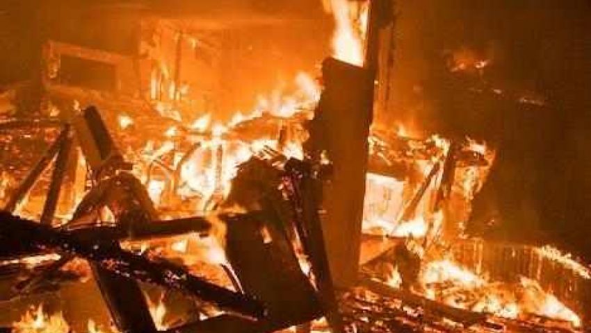 ضبط 5 منتمين للإخوان متهمين بحرق قسم مطاي