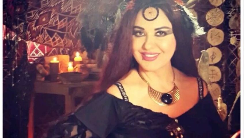 مادلين طبر  تنتهي من تصويرالسلطان والشاه
