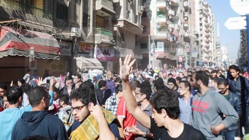 بالصور مسيرتان بالدقهلية لإحياء ذكرى مذبحة القرن