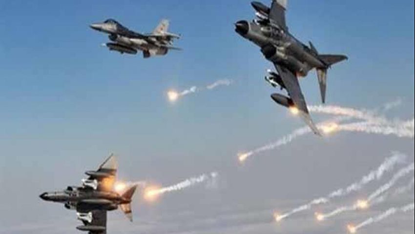 طيران التحالف العربي يشن 16 غارة على الحوثيين باليمن 