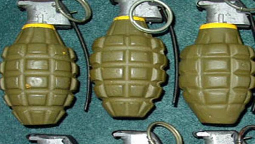 حبس موظف و3 آخرين بالمنيا لحيازتهم 7 قنابل يدوية