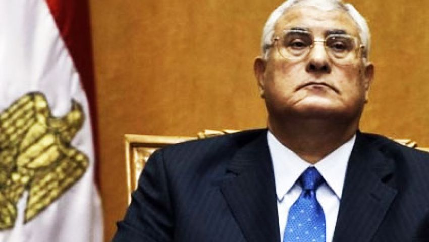 منصور: مصر ستظل على هويتها الإسلامية 