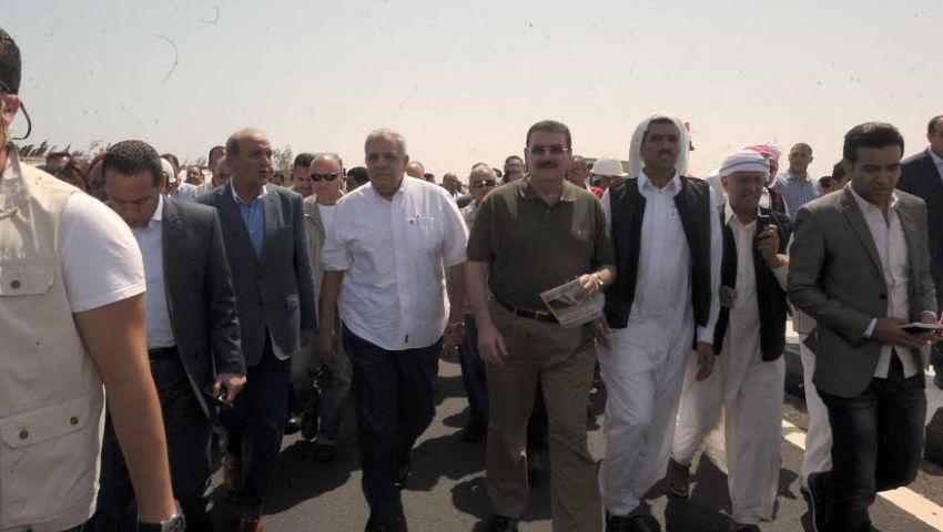 ‫رئيس الوزراء يدشن  المشروع القومى الثالث من الساحل الشمالى
