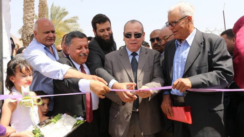 بمناسبة العيد القومي.. محافظ دمياط يفتتح مشروعات بـ 11 مليون جنيه