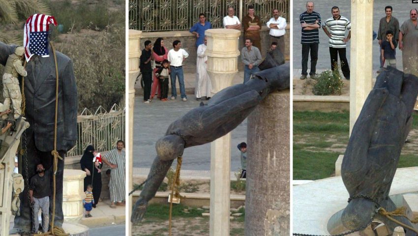 في الذكرى الـ16 لسقوط بغداد.. هذا ما فعله الاحتلال الأمريكي بالعراق