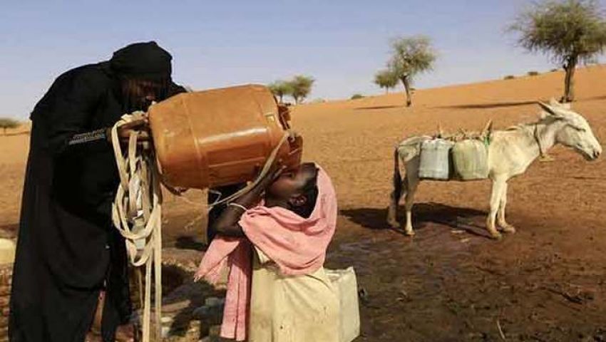 نقص المياه..  الأطفال أول الضحايا «إنفوجراف»