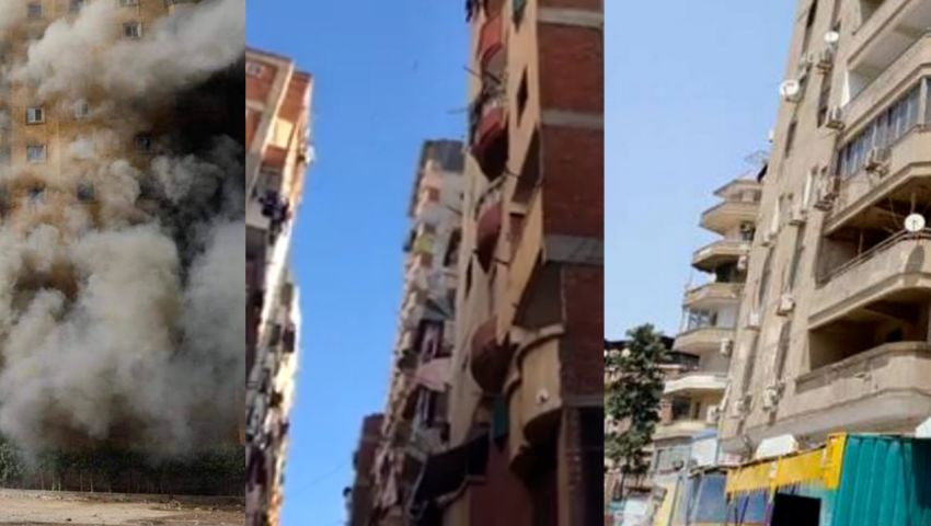 آخرها عقار الإسكندرية المائل..  شبح الإخلاء يطارد 3 عمارات  شغلت الرأي العام
