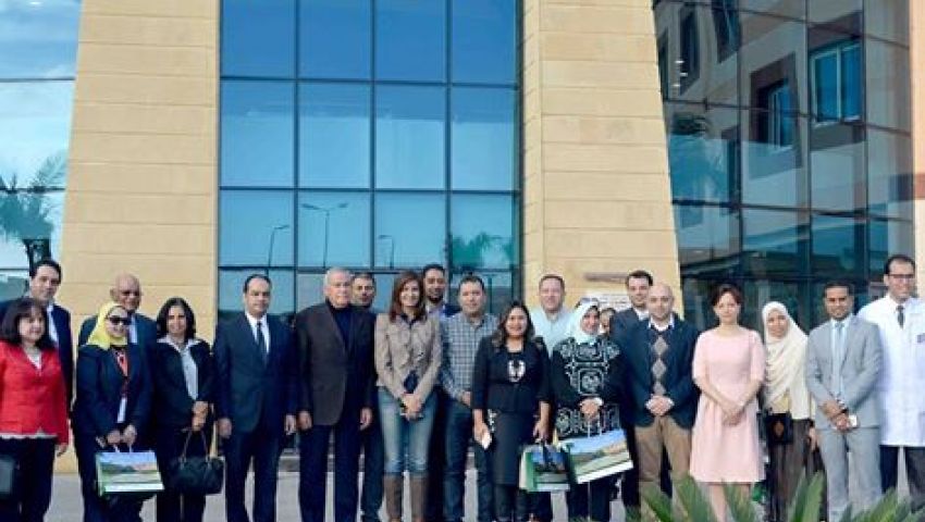بالصور| وزيرة الهجرة تطالب أطباء مصر في الخارج بدعم مستشفي الأورمان