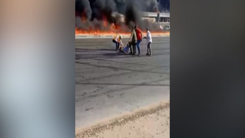 من قلب ألسنة اللهب.. مشاهد بطولية تتجلى في حريق«مصر اسماعيلية»