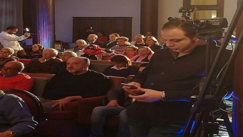 تامر عبدالمنعم ومادلين طبر أول الحاضرين لدعم أهالي العريش