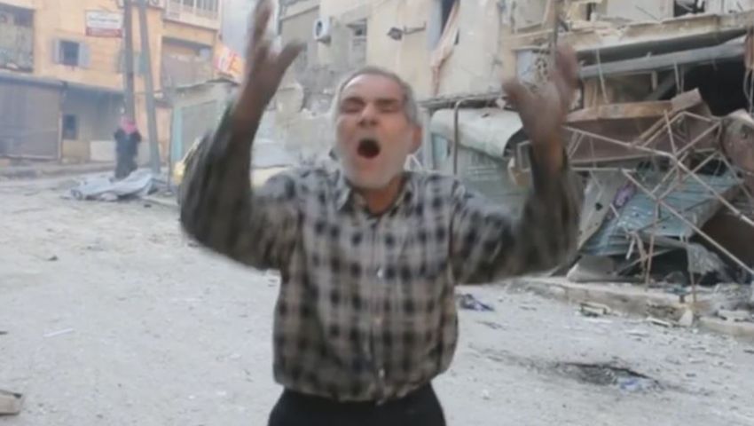 شاهد.. النداءات الأخيرة للمحاصرين بحلب :لن يبقى لنا شيئًا