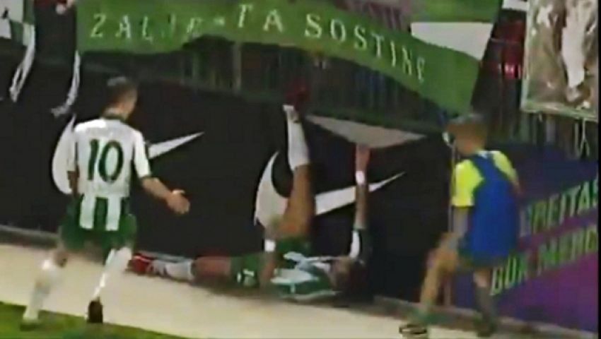 فيديو..احتفال مؤلم يفسد فرحة هدف بالدوري البولندي