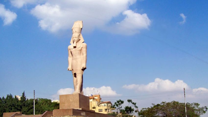 آثار المنيا تضبط تمثالاً على هيئة الملك رمسيس