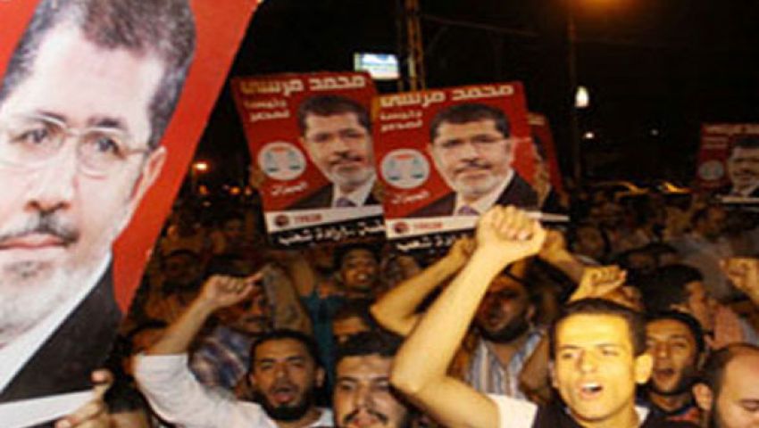 مسيرة تأييد لمرسي بالإسماعيلية