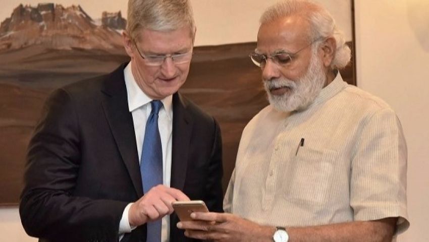 Apple تبحث تصنيع منتجاتها في الهند