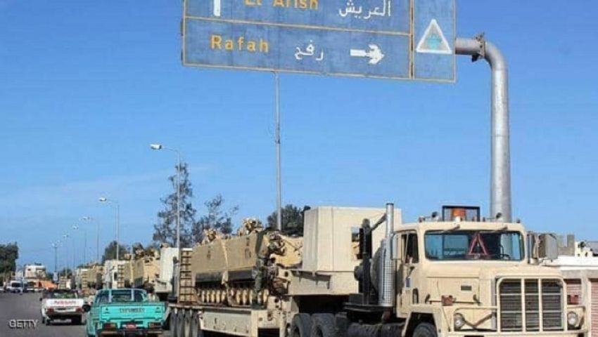 استشهاد ٤ شرطيين و٣ مواطنين وإصابة آخرين في تفجير إرهابي بالشيخ زويد