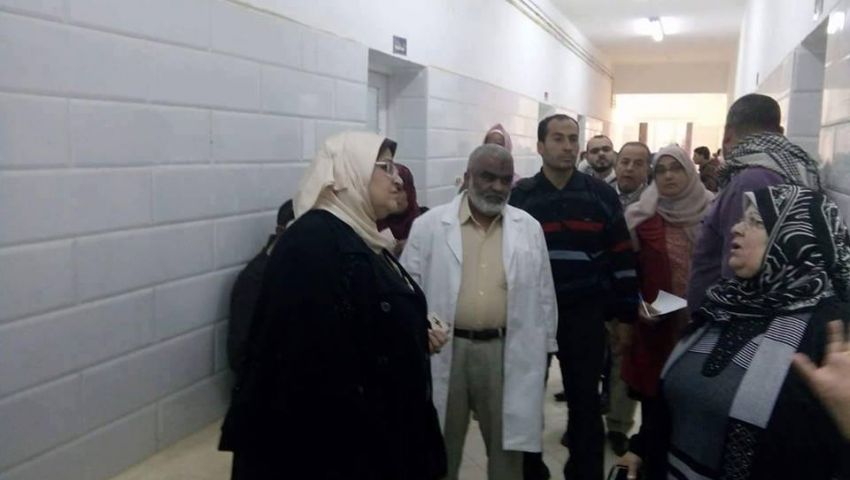 بالصور| وكيلة الصحة بالمنوفية تفتتح أقسام جديدة بأشمون العام