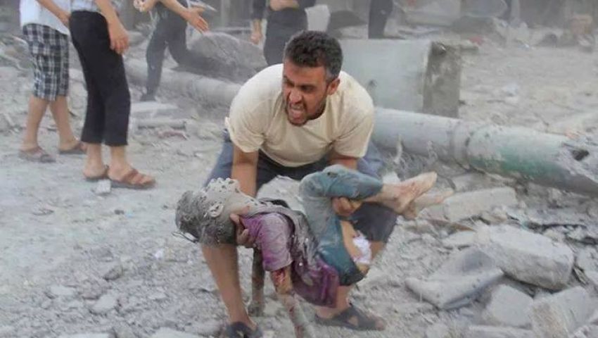 انتشال سبعة شهداء من خزاعة شمال قطاع غزة 